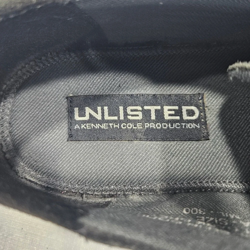 Unlisted Kenneth Cole‎ Production Men's Dark Grey Suede Dress Shoes Size 11